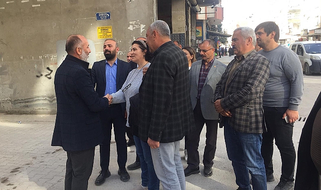 HDP, Birecik ilçesinde esnafı ziyaret etti
