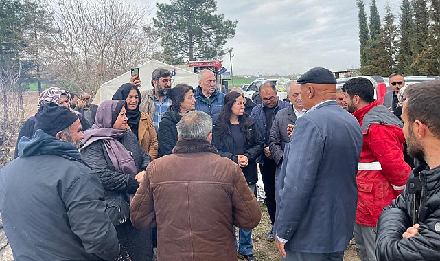 HDP ve DBP’den oluşan 2 ayrı heyet ile selden etkilenen bölgelere ziyaret 
