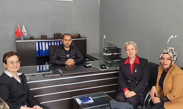 İYİ Parti'li Gülcan Cengiz'den Ajans Balıklıgöl'e ziyaret