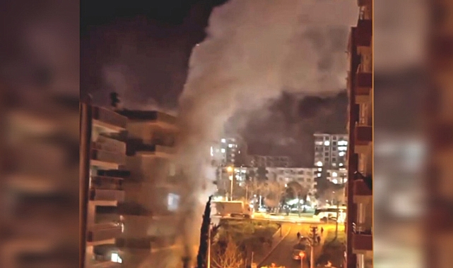 Karaköprü'de büyük yangın! İtfaiye müdahale etti