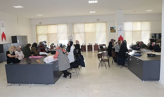 Karaköprü’de kadınlar zamanını kurslarda değerlendiriyor