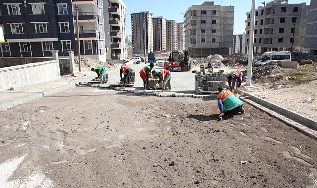 Karaköprü'de yeni yollar hizmete sunuluyor