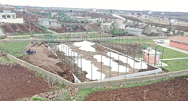 Karaköprü kırsalında spor tesisleri artıyor