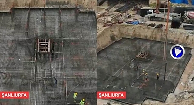 Şanlıurfa’da deprem konutlarının yapımı devam ediyor