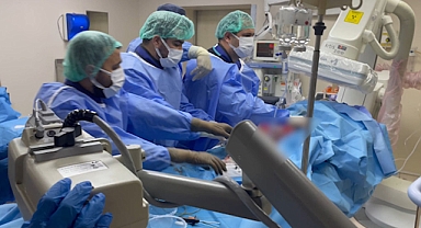 Şanlıurfa’da kalp kapakları değişimi kapalı Anjiografi yoluyla yapılıyor