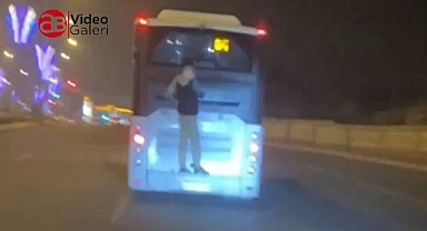 Şanlıurfa'da tehlikeli yolculuk pes dedirtti