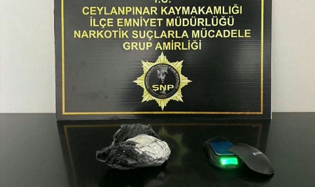 Şanlıurfa’da uyuşturucu operasyonu! 1 tutuklama