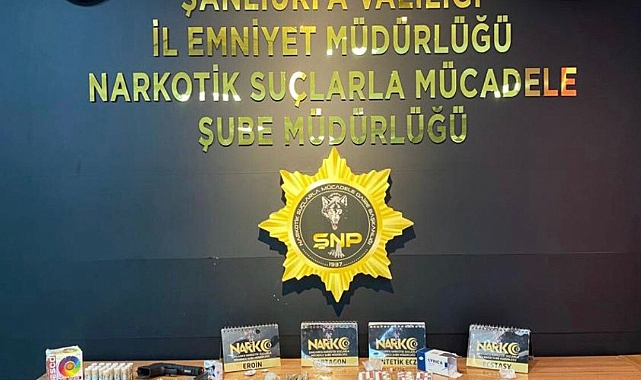 Şanlıurfa'da uyuşturucu operasyonu!