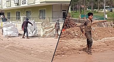 Sel felaketi onlar için ekmek kapısı oldu