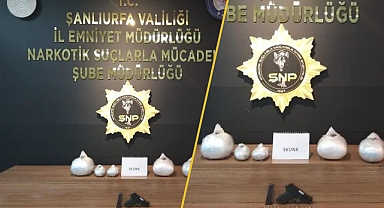 Urfa’da durdurulan bir araçta ala geçirildi! 2 gözaltı