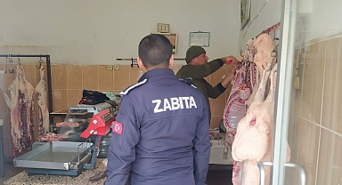 Viranşehir'de Kasaplarda rayiç denetimi