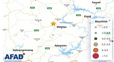 3.8 şiddetinde deprem!