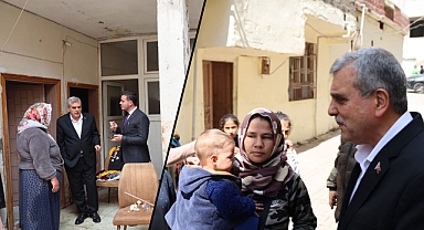 Başkan Beyazgül, selden etkilenen vatandaşları bir an yalnız bırakmadı