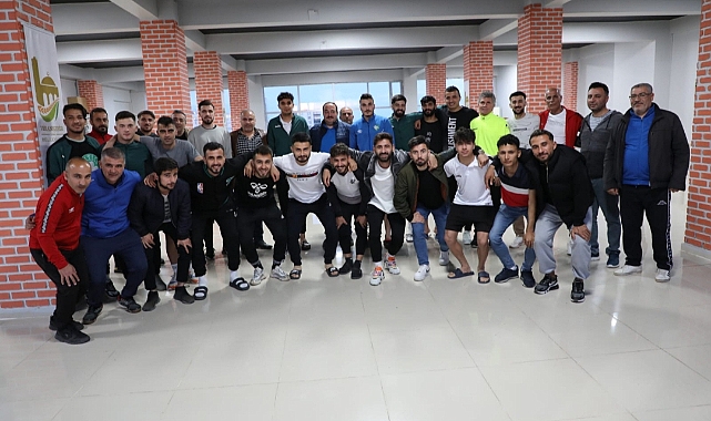 Başkan Ekinci, Viranşehir  Belediyespor'a başarılar diledi