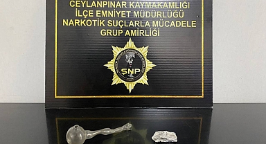 Ceylanpınar’da şüpheli şahıs uyuşturucu madde ile yakalandı