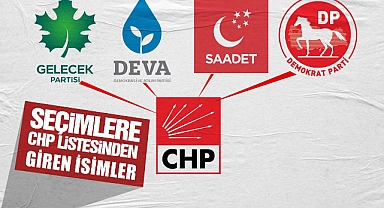 CHP listelerinden hangi partiler seçime girdi? İşte o isimler