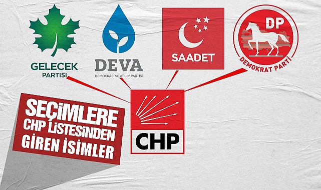 CHP listelerinden hangi partiler seçime girdi? İşte o isimler
