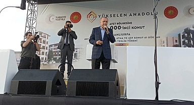 Cumhurbaşkanı Erdoğan, Şanlıurfa'da