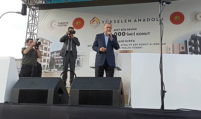 Cumhurbaşkanı Erdoğan, Şanlıurfa'da