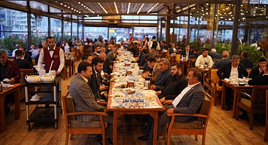 Emin Yetim, teşkilat üyeleri ile bir araya geldi