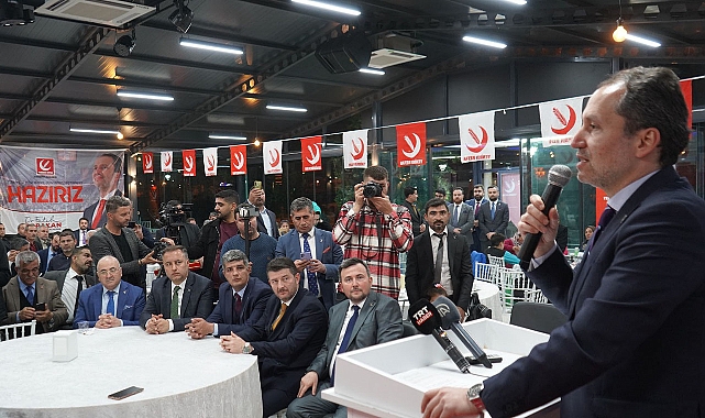 Fatih Erbakan: Milletimiz 6’lı masaya 14 Mayıs’ta en güzel cevabı verecektir