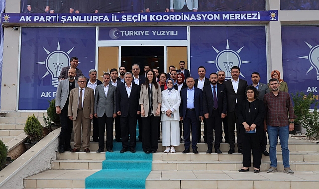 Genel Başkan Yardımcısı Karaaslan Şanlıurfa'ya geldi