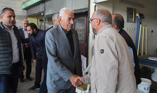 İsmail Yavuz, Şıracı esnafını ziyaret etti