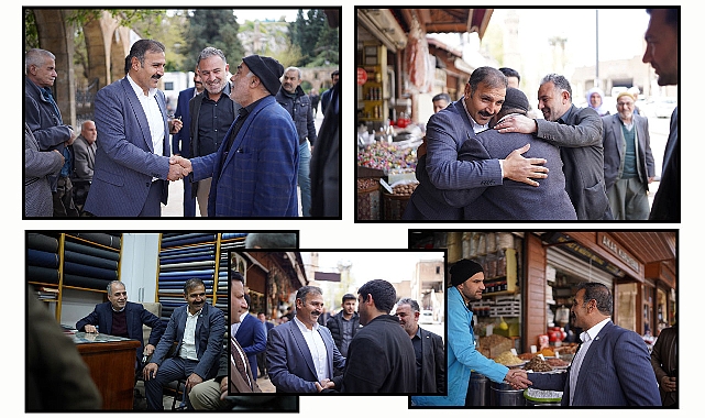 İYİ Parti adayı Yetim, esnaf ziyaretinde