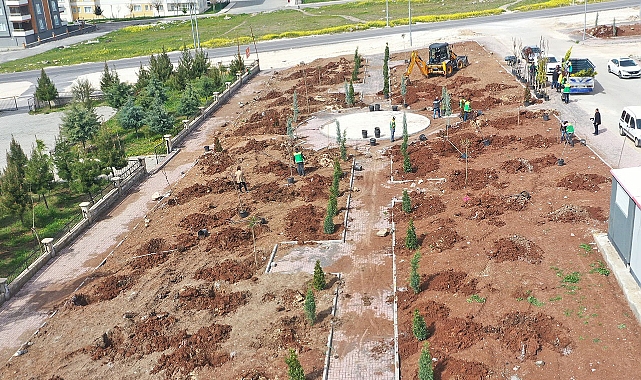 Karaköprü'de yeşil alan sayısı artıyor