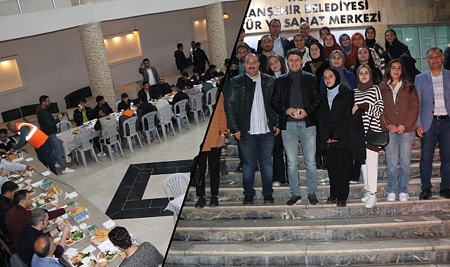 Kaymakam Çengel ve Başkan Ekinci, gençlerle sahur yaptı