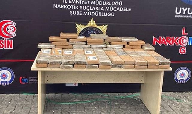 Kilolarca uyuşturucu madde ele geçirildi