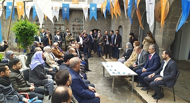 Milletvekili adayı Dusak, vatandaşlarla bir araya geldi 