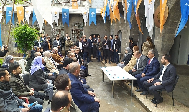 Milletvekili adayı Dusak, vatandaşlarla bir araya geldi