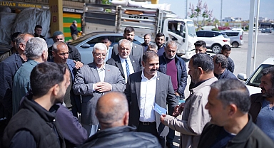 Milletvekili adayı Yetim, esnafın sorunlarını dinledi