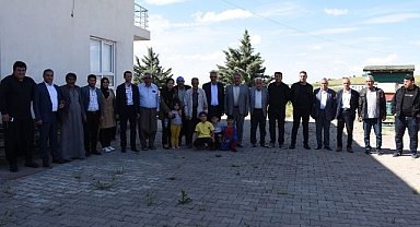 MKYK Üyesi Polat ile Başkan Bayık, Hilvan'da seçim çalışmalarını yoğunlaştırdı