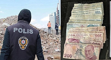 Polis enkaz başında nöbette! Değerli eşyalar sahiplerine teslim ediliyor