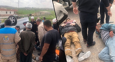 Şanlıurfa’da feci kaza! Yaralılar var