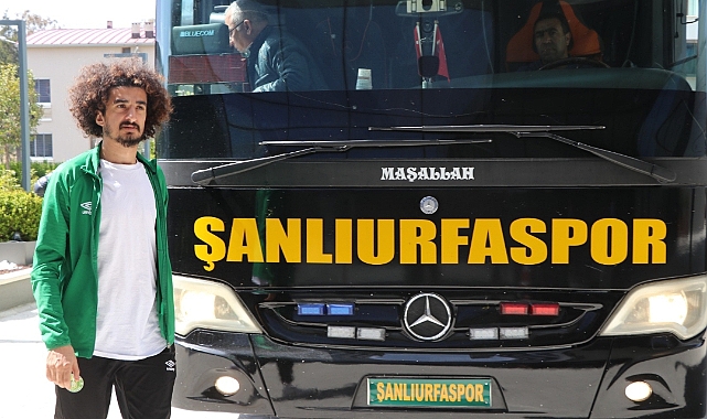 Şanlıurfaspor, zorlu karşılaşma için İzmir'e vardı
