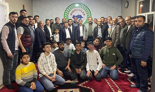 Siverek Mirdesi Derneğinde bayramlaşma programı