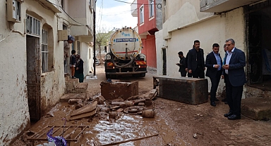 Süleymaniye mahallesindeki evler tek tek temizleniyor