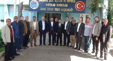 Toru'dan sanayi esnafına ziyaret 