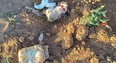 Urfa'nın ilçesinde patlayıcı madde ele geçirildi 