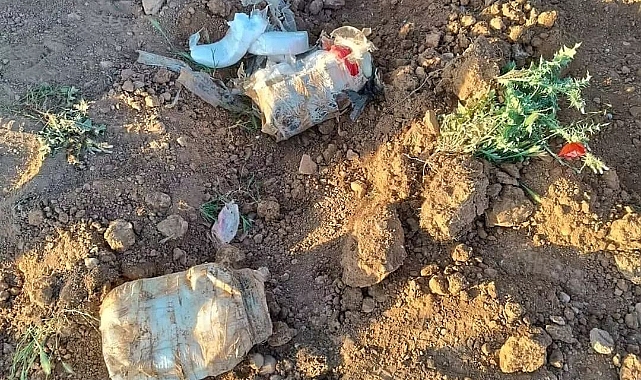 Urfa'nın ilçesinde patlayıcı madde ele geçirildi