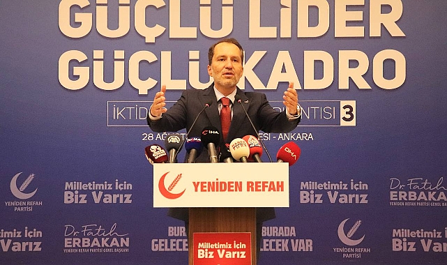 Yeniden Refah Partisi Urfa vekil adaylarını açıkladı