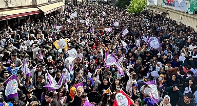 Yeşil Sol Parti, Viranşehir'de gövde gösterisi yaptı