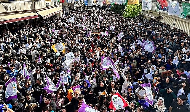 Yeşil Sol Parti, Viranşehir'de gövde gösterisi yaptı