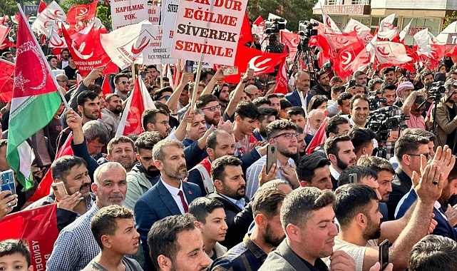 YRP Adayı İsmail Yavuz'dan miting teşekkürü