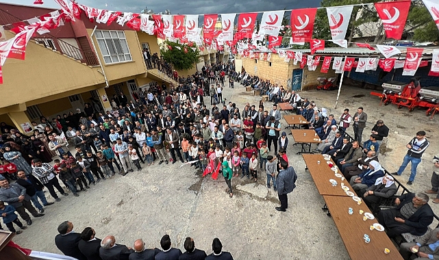 YRP, Haliliye'de seçim bürosu açılışı yaptı