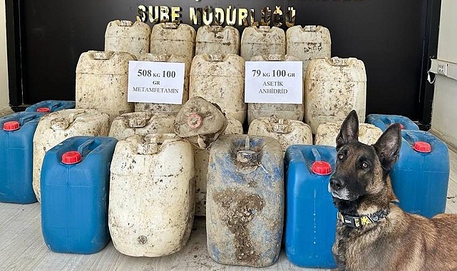 Zehir tacirlerine büyük darbe! yarım ton uyuşturucu ele geçirildi