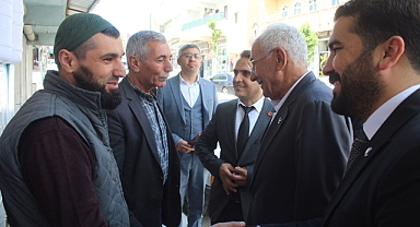 Aday Yavuz’dan Süleymaniye Mahallesi’nde esnaf ziyareti